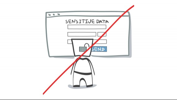 formulaire et données pas sécurisés formulaire et données pas sécurisés