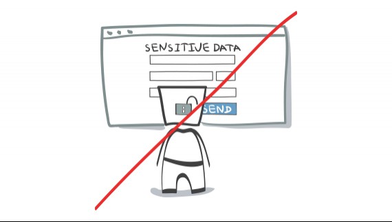 formulaire et données pas sécurisés